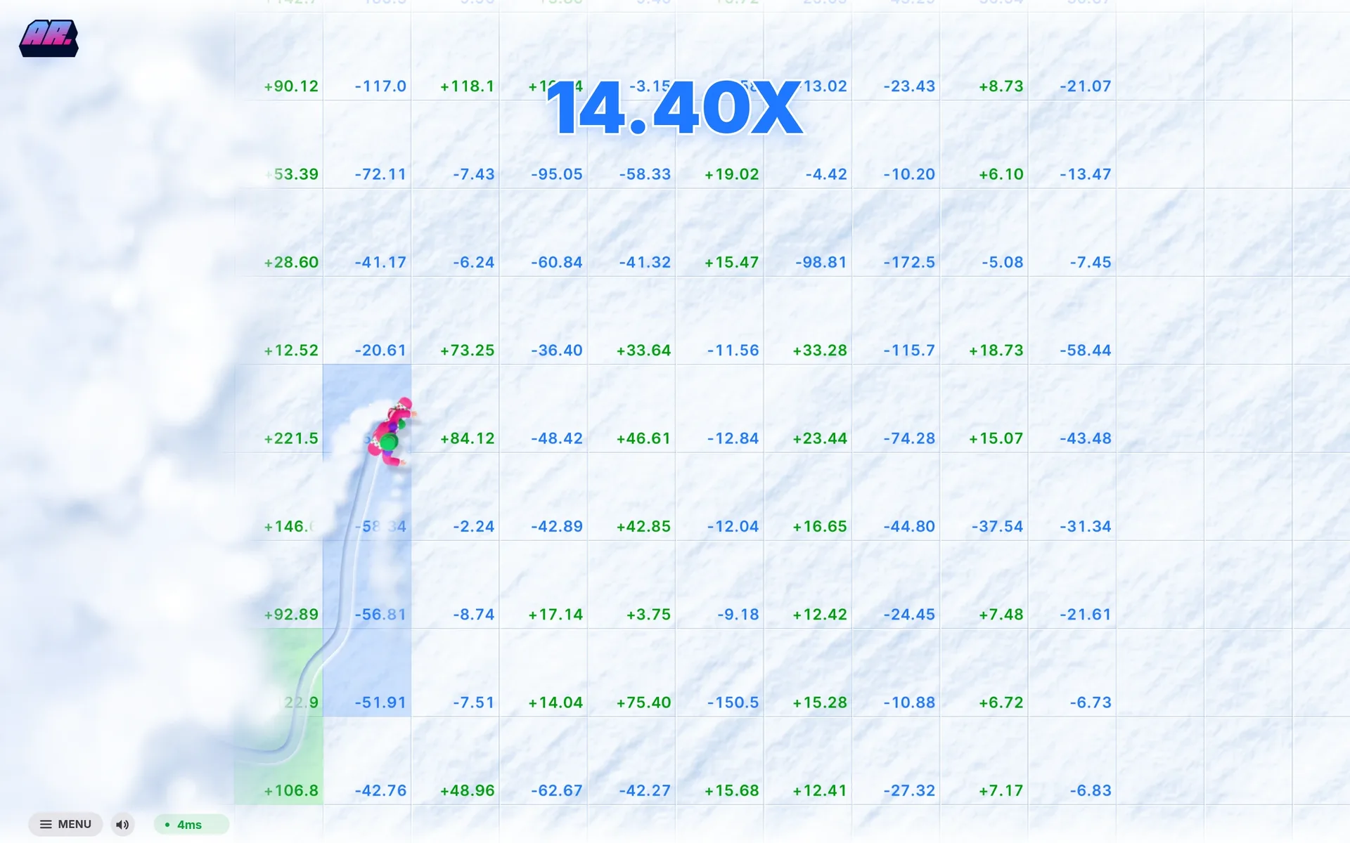 Avalanche Rush — Inside the big bonus